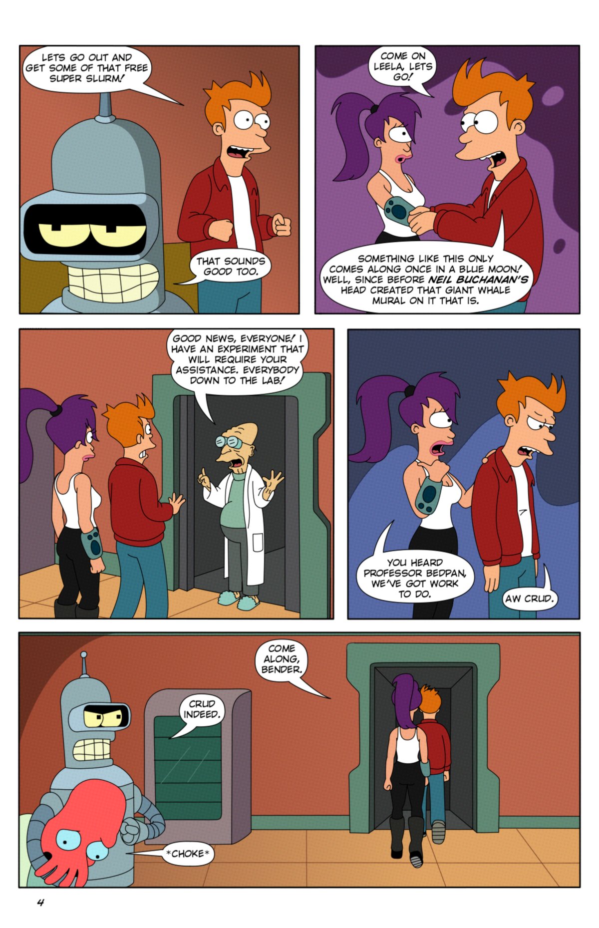 futurama the surrogate mutant - page 6