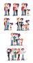fry and leela through time by missfuturama