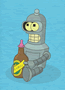 futurama baby bender underage drinker by the fighting mongooses