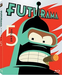 Futurama Volume 5 (Season 6)Blu-Ray Cover