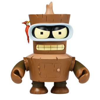 Kidrobot Wooden Bender (6 inches tall)