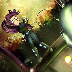 Alice vs. Bender by MissFuturama