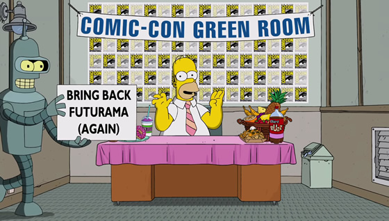 Bring Back Futurama (again) at the San Diego Comic-Con 2016 (Simpsons Panel)