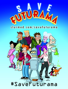 save futurama 2013 poster