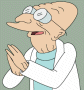 futurama prof hands together