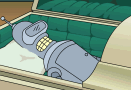 futurama bender funeral