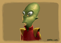 futurama kif by klungart