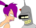 futurama leela bender emotional chip