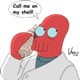 futurama zodberg call me on the shell by vimp