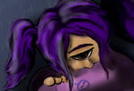 Sad child Leela by Alsiza