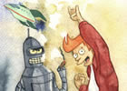 Fry and Bender: We're Back Baby by Jack