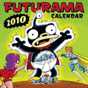 Futurama Wall Calendar 2010 cover
