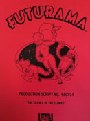 Futurama script cover of episode 6acv14